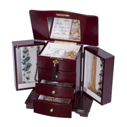 MELE AND CO Waverly Wooden Jewelry Box