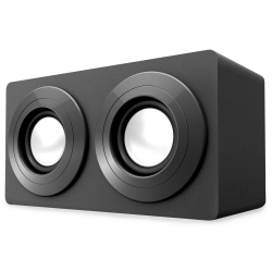 POLAROID Pbt3005Bk Portable Stereo Bluetooth Wireless Mini Box Speaker - In Black