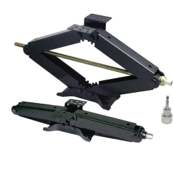 PROGRADE 2 Pack Combo - 5000Lbs Rv Stabilizer Scissor Jack Combo Pack - 24" W/socket - 64280