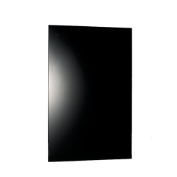 WARMLYYOURS Ember Glass Infrared Radiant Heat Panel, Black, Plug-In Or Hardwired, 800W, 47" X 24