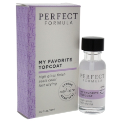 PERFECT FORMULA My Favorite Topcoat By for Women - 0.6 OZ Nail Treatment