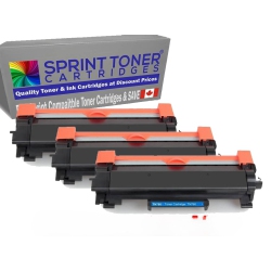 SPRINT TONER Brother Tn760 Compatible High Yield Toner Cartridge [With Chip] - Canadian Company In Black