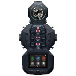 Zoom VRH-8 Ambisonics VR Micophone Capsule for the Zoom H8 (ZVRH8) - Black