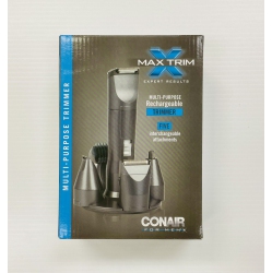 CONAIR Max Trim | Gmt839Sdmc - Multi-Purpose Cordless Face Ear Nose Hair Trimmer – for Men