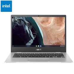 ASUS Refurbished (Excellent) - Cx1 14" Chromebook - Transparent (Intel Celeron N4500/64GB Emmc/8GB Ram/chrome Os) In Silver