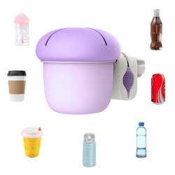 HLD Universal Cup Holder, Mega Strength Adjustable Clamp for Cup Holder for Baby Stroller, Bike, Motorcycle, Wheelchair, Walker, 360 Degrees Rotation Drink