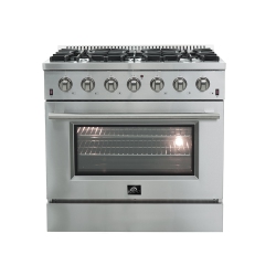 FORNO Galiano 36-Inch Freestanding Gas Range