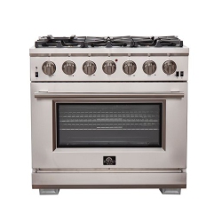 FORNO Capriasca 36-Inch Freestanding Gas Range