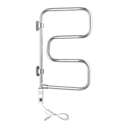 WARMLYYOURS Elements Electric Towel Warmer 16.3"w X 28.5"h X 3.5"d Polished Plug-In