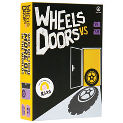 Jeu De Cartes Wheels Vs Doors - Anglais