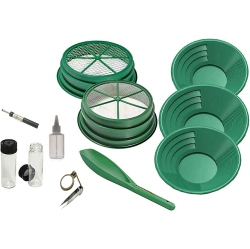 KLONDIKE GOLD SUPPLI Klondike Supplies 11 PC Panning Kit