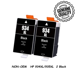 BESTONER 2 Compatible Replacement for HP 934Xl / 935Xl Ink Cartridge HP 934 935 High Yield for HP Printer Officejet 6812 6815 Officejet Pro 6230