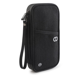 HLD Travel Essentials Wallet for Flying Accessories Family Passport Holder Cover Case Organizer Pouch Bag \w Rfid Blocking Document Airplane Holiday