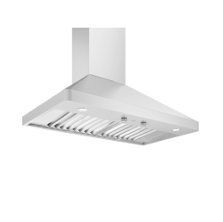 ANCONA 30" Galleria Pyramid Wall Mount Range Hood In Stainless Steel