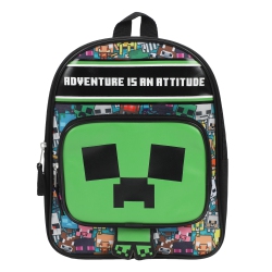 BIOWORLD Minecraft Adventure Is An Attitude 12" Kids Mini Backpack
