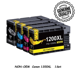 BESTONER 1Set Compatible Replacement for Canon 1200Xl Pgi-1200 Pgi1200Xl - Canon Maxify Mb2020 Mb2120 Mb2320 Mb2700 Mb2720