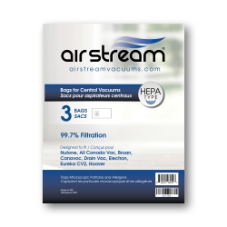 AIRSTREAM Vacuum Bags - Set Of 3 - Hepa Type -