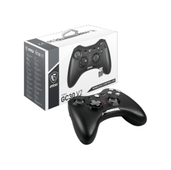 MSI Force Gc30 V2 Wireless Gaming Controller, Dual Vibration Motors, Dual Connection Modes, Interchangable D-Pads, Compatible With PC & Android
