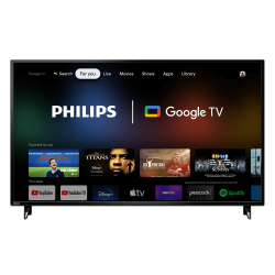 PHILIPS Refurbished (Good) - 55" Class 4K Ultra HD (2160P) Google Smart Led Tv (55Pul7552/f7)