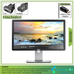 DELL Refurbished(Good) - P2014H 19.5" Widescreen 1600 X 900 HD+ Led Backlight Ips Lcd Monitor