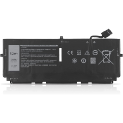 DELL New Compatible Xps 13 9300 9310 Battery 52Wh