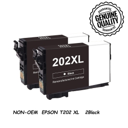 BESTONER 2 Compatible Ink Cartridge Replacement for Epson T202 T202Xl to Use With Expression Home Xp-5100 Workforce Wf-2860 Printer In Black