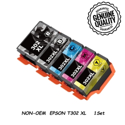 BESTONER 1Set Compatible Ink Cartridge Replacement for Epson T302 302 Xl to Use With Expression Premium Xp-6000 Xp6000 Xp-6100 Printer