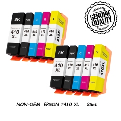 BESTONER 2Set Compatible Ink Cartridge Replacement for Epson T410 T410Xl to Use With Expression Xp-640 Xp-830 Xp-7100 Xp-530 Xp-630 Xp-635 Printer
