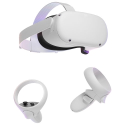 META - Quest 2 256GB Vr Headset With Touch Controllers
