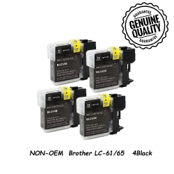 BESTONER 4 Replacement for Brother Lc65Xl Lc-65 Ink Cartridge High Yield Of Lc61 Brother Ink Lc-61 Lc65 - Printer Dcp-385C Dcp-395Cn Dcp-585Cw