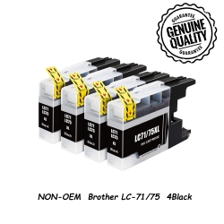 BESTONER 4 Replacement for Brother Lc75Xl Ink Cartridge High Yield Of Lc71 Brother Ink Lc-71 Lc75 for Mfc-J280W J425W J430W J435W J5910Dw J625Dw