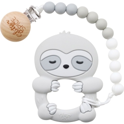 GLITTER & SPICE Silicone Teether - Sloth