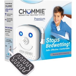 CHUMMIE Premium Bedwetting Alarm for Deep Sleepers - Award Winning, Clinically Proven System With Loud Sounds, Bright Lights And Strong Vibrations