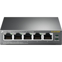 TP-LINK Tl-Sg1005P 5-Port Gigabit Desktop Switch With 4-Port Poe+ (Tl-Sg1005P)