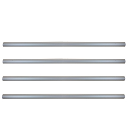 POOL CENTRAL 16' X 4" Tubes for In-Ground Pool Cover Reel System - Set Of 4