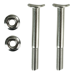 POOL CENTRAL 3" Convex Screw And Nut for Swimming Pool Handrails - Set Of 2