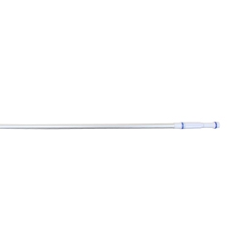 POOL CENTRAL 15.75' Adjustable Corrugated Telescopic Pole for Vacuum Heads And Skimmers In Silver