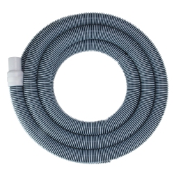 POOL CENTRAL And White Extruded Eva In Ground Swimming Pool Vacuum Hose 25' X 1.5" In Blue