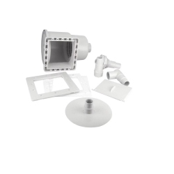 SWIM CENTRAL 11.5-Inch Hydrotools Abs Thru-Wall Skimmer for Above-Ground Swimming Pool In White