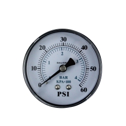 POOL CENTRAL 2.5" Back Mount Filter Pressure Gauge