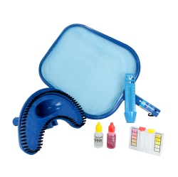 SWIM CENTRAL Hydrotools Basic Swimming Pool Cleaning 4-Piece Maintenance Kit