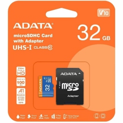 ADATA 32GB Premier Microsdhc Card Ausdh32Guicl10A1-Ra1