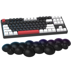 HLD Gaming Keyboard Wrist Rest Pad, Memory Foam Keyboard Palm Rest, Ergonomic Hand Rest, Wrist Rest for Computer Keyboard, Laptop, Mac, Lightweight For