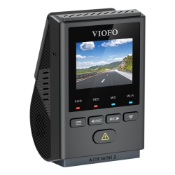 VIOFO A119 Mini 2 Dash Cam - 2K 60Fps/hdr 30Fps, Starvis 2 Sensor, Voice Control, 5Ghz Wi-Fi Gps, Night Vision 2.0, Buffered Parking Mode