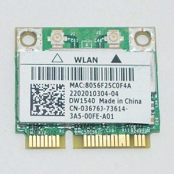 DELL New Dw1540 Bcm943228Hm4L Wifi Wireless Dual Band Half Mini PCi-X Card 03676J 3676J
