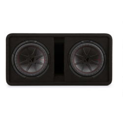 KICKER 48Dcwr102 Compr 10"(25Cm) Dual Subwoofers In Vented Encl, 2Ohm, Rohs Compliant