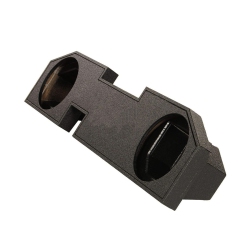 Q POWER Qpower Qbdodge12 4Dr 2Hole 12" Subwoofer Enclosure for Dodge Quad Cab 2002-2018