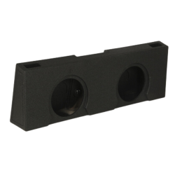 Q POWER Qbgmc07212 12" Dual Ported Subwoofer Box for Gm/chevy 2007-2013 Crew Cab