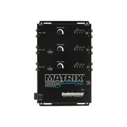 AUDIOCONTROL Matrix Plus 6-Channel Line Driver In Black