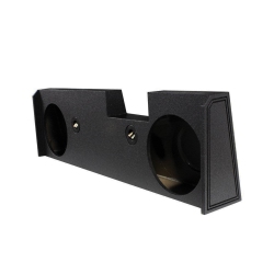Q POWER Qpower Qbgmc12 2014 4Dr 2Hole 12" Sub Enclosure for Gmc/chevy 2014-2018 Crew Cab
